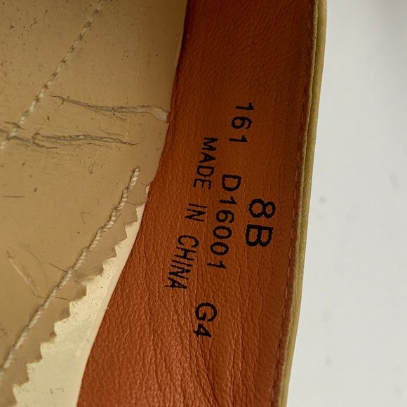 Cole Haan 8 US B Women Heels Kitten Shoes Beige D1 - Picture 9 of 9
